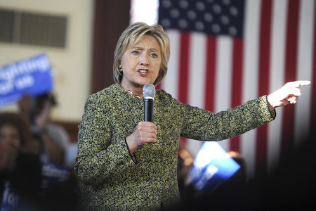 Rede von Hillary Clinton in New York