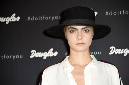 Photocall mit Cara Delevingne in Berlin