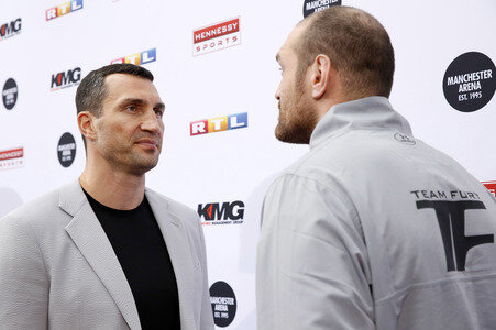 Pressekonferenz 'Fury vs. Klitschko II' in Köln