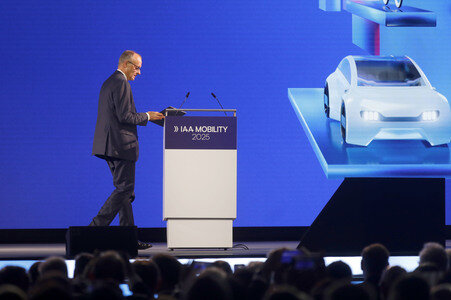 Eröffnung der Automesse IAA Mobility 2025 in München