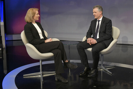 Talkshow 'maischberger' in Berlin