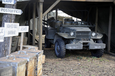 'Monuments Men - Ungewöhnliche Helden' Filmset im Filmstudio Babelsberg, Potsdam