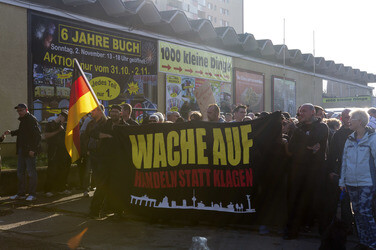 Neonazi Demo, Berlin