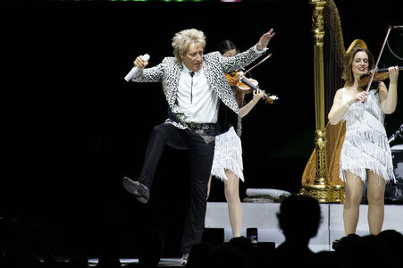 Konzert von Rod Stewart in Berlin
