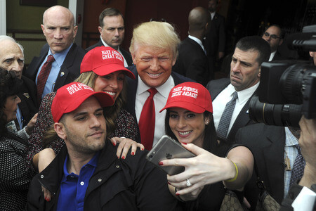 Rede von Donald Trump in New York