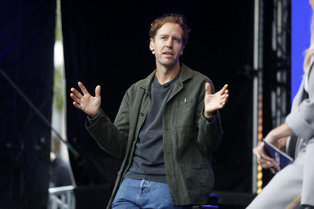 Sebastian Vettel auf der IAA Mobility 2025 in München