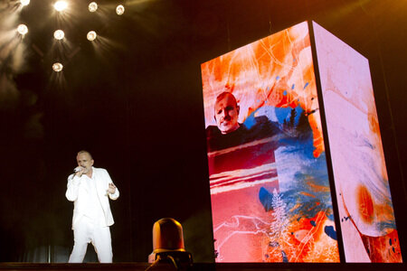 Konzert von Miguel Bosé in Torrejón de Ardoz