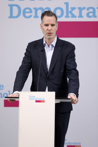 Pressestatement von Christian Dürr in Berlin