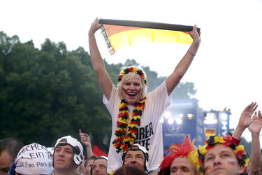 WM-Fanmeile beim Finalspiel Deutschland gegen Argentinien, Berlin