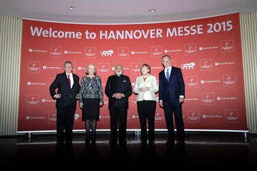 Eröffnung der Hannover Messe 2015