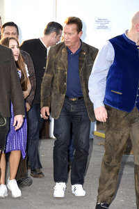 Arnold Schwarzenegger auf dem Oktoberfest 2017 in München