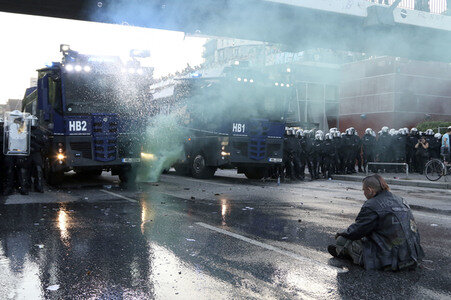 'G20 Welcome to Hell' Demo in Hamburg