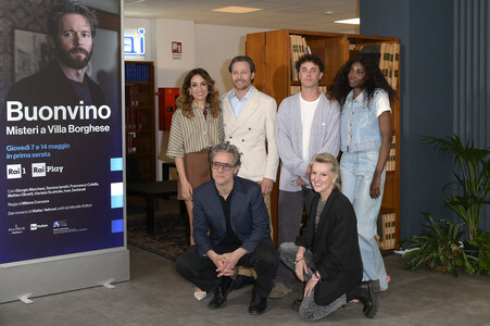 Photocall 'Buonvino - Misteri a Villa Borghese' in Rom