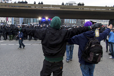 Demonstration 'Hooligans gegen Salafisten', Hannover