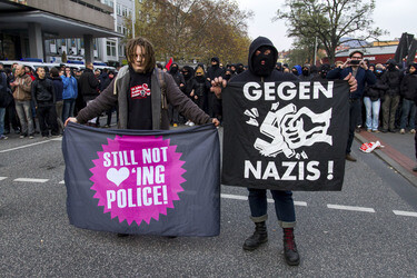 Demonstration 'Hooligans gegen Salafisten', Hannover