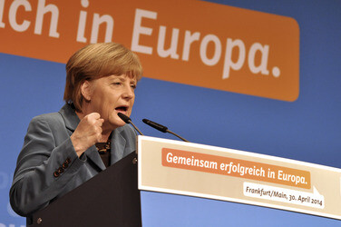 Eröffnung des CDU Europawahlkampfes, Frankfurt