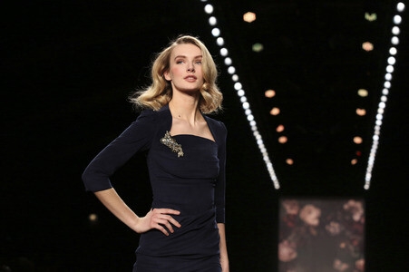 Lena Hoschek Fashion Show auf der Mercedes-Benz Week Autumn/Winter 2016 in Berlin