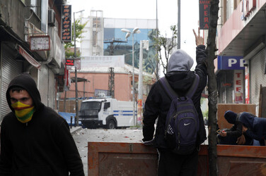 Maidemonstration in Istanbul