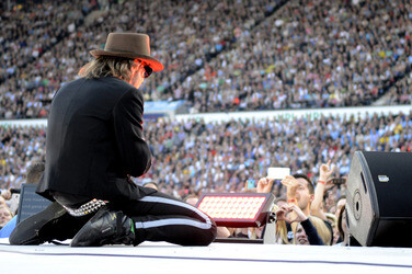 Udo Lindenberg bei seinem Tourstart  in Hannover