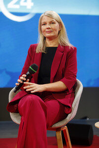 Annett Meiritz auf der Frankfurter Buchmesse 2025 in Frankfurt