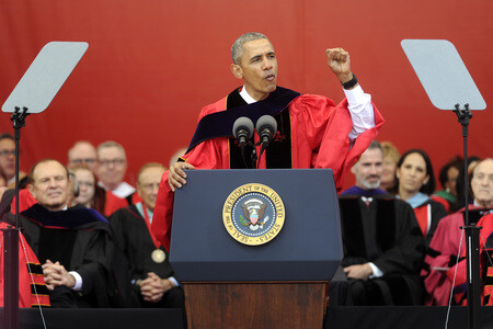Barack Obama erhält Ehrendoktorwürde in New Brunswick