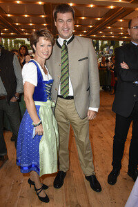 Wiesn-Einzug auf dem Oktoberfest in München