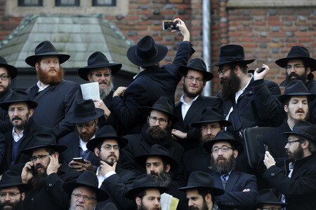 Rabbi 'Klassenfoto 2017' in New York