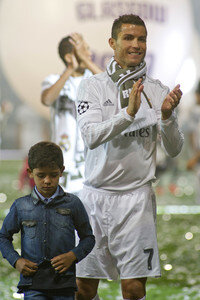 Real Madrid UEFA Champions League Siegesfeierin Madrid