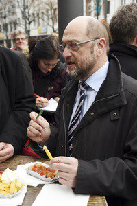 SPD-Kanzlerkandidat Martin Schulz in Darmstadt