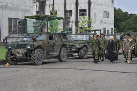 Militärübung 'Brunet Takamori 26' in Shikama