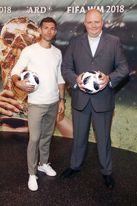 ZDF und ARD-Fußball-WM-Pressekonferenz in Hamburg