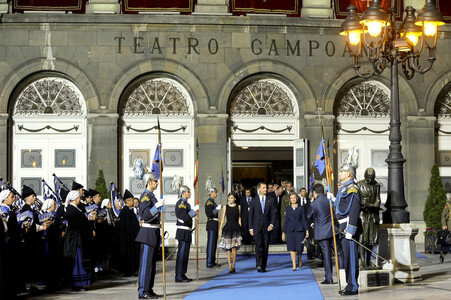 Verleihung der Princess of Asturias Awards 2015 in Oviedo