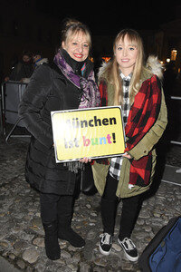 Kundgebung 'Wir sind alle von wo!' in München