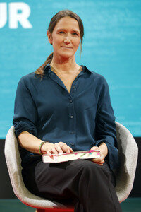 Martina Clavadetscher auf der Frankfurter Buchmesse 2025 in Frankfurt