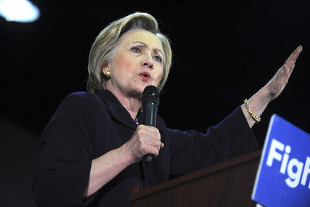 Walkampfrede von Hillary Clinton in New Jersey