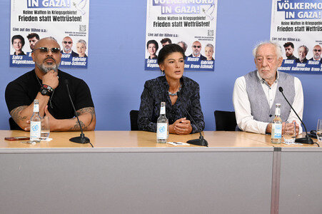Pressekonferenz zur Friedenskundgebung am 13. September in Berlin