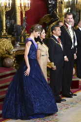 Gala Dinner zu Ehren des peruanischen Präsidenten Humala in Madrid
