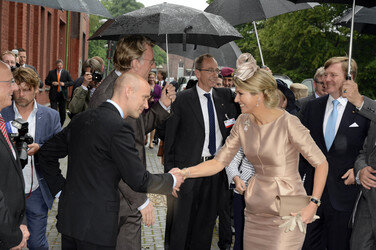 Arbeitsbesuch des niederändischen Königspaares, Essen
