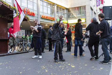 Demonstration gegen NPD-Kundgebung, Berlin