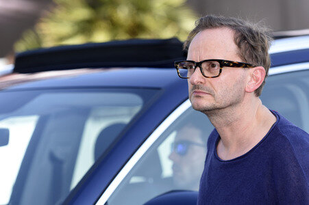 Ankunft von Milan Peschel auf dem San Sebastian Film Festival 2017