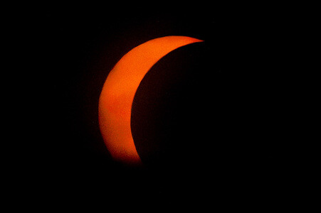 Sonnenfinsternis über Spanien