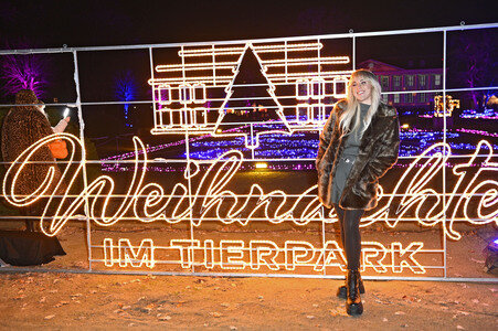 Feierliche Eröffnung von Weihnachten im Tierpark 2025 in Berlin