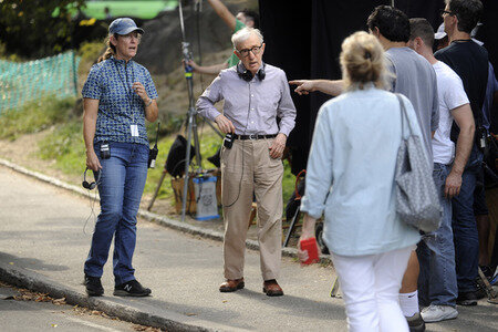 Dreharbeiten zum 'Untitled Woody Allen Project' in New York