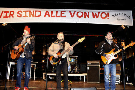 Kundgebung 'Wir sind alle von wo!' in München