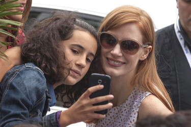 Ankunft von Jessica Chastain beim San Sebastian Film Festival 2014