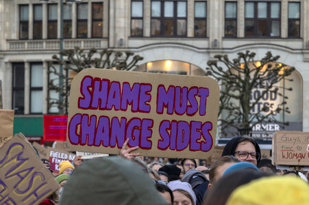 Demonstration gegen sexualisierte Gewalt in Hamburg