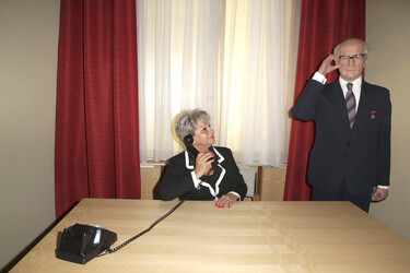 Einweihung des Mauerfall-Sonderbereichs bei Madame Tussauds, Berlin