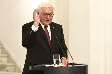 Gesprächsrunde in der Villa Hammerschmidt in Bonn