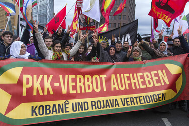 Demonstration gegen PKK Verbot, Berlin