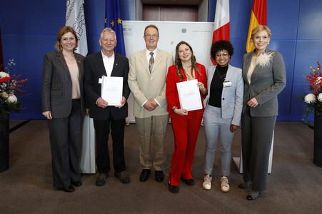 Verleihung des Deutsch-Französischen Parlamentspreises 2025 in Berlin
